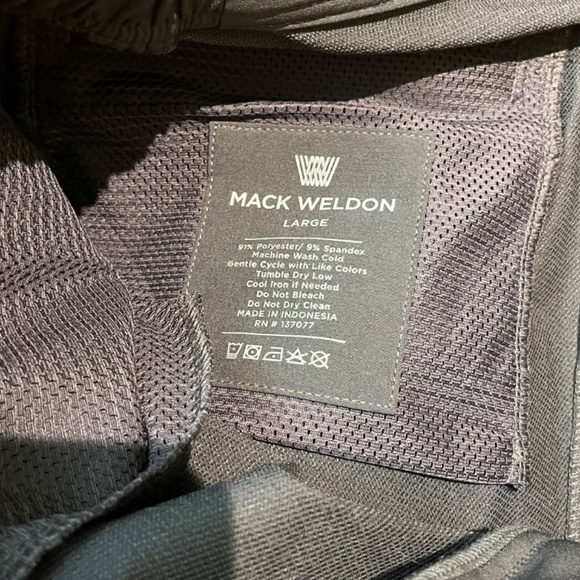 Mack Weldon Radius Flex Jogger Pant - Men's Size Large - Gray - Picture 6 of 9
